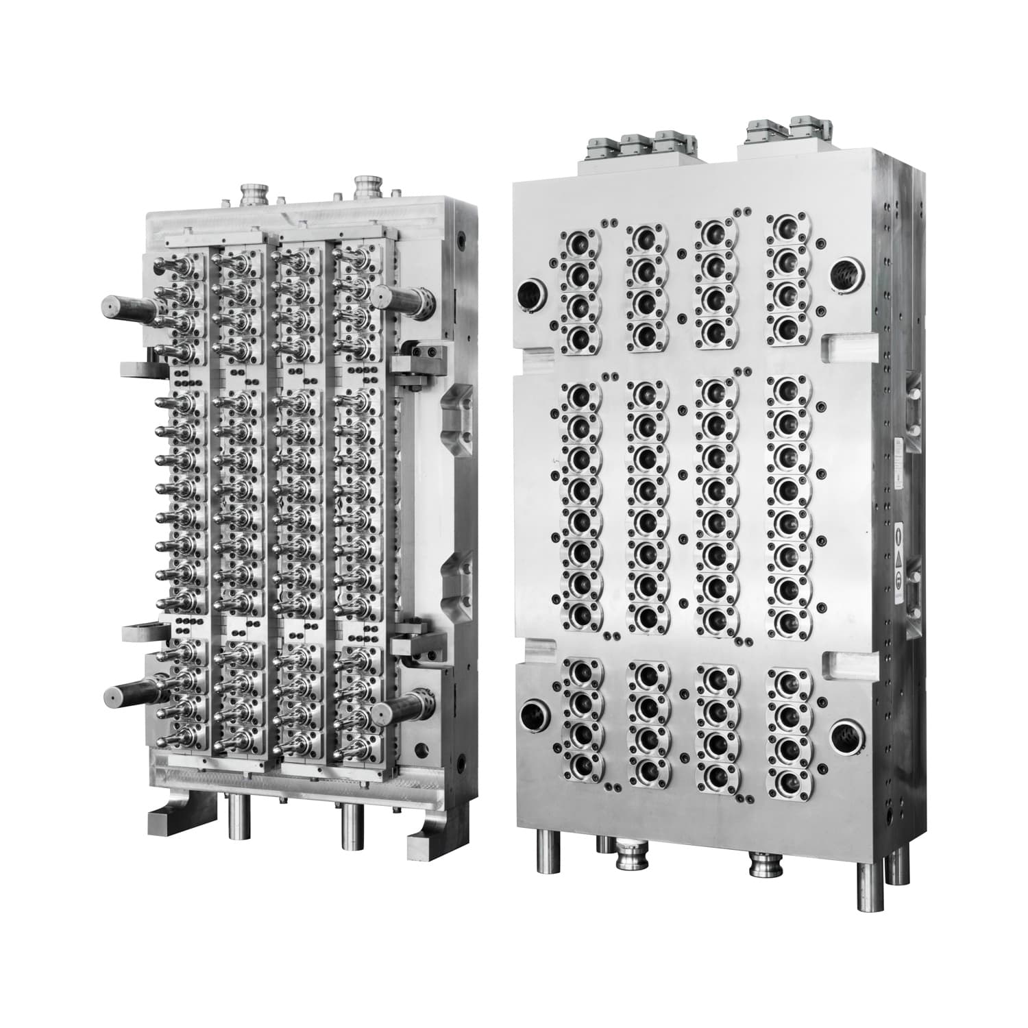 64 -Cavity 38 Muineál Pet Preform Mould Le Snáthaide Comhla Geata